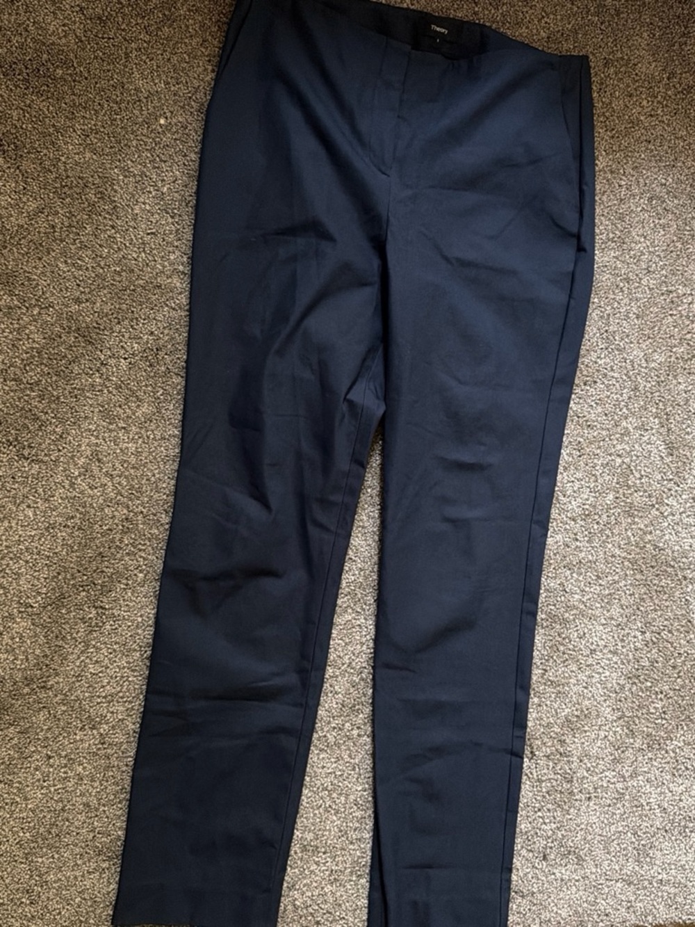 Theory Men's Navy Dress Pants